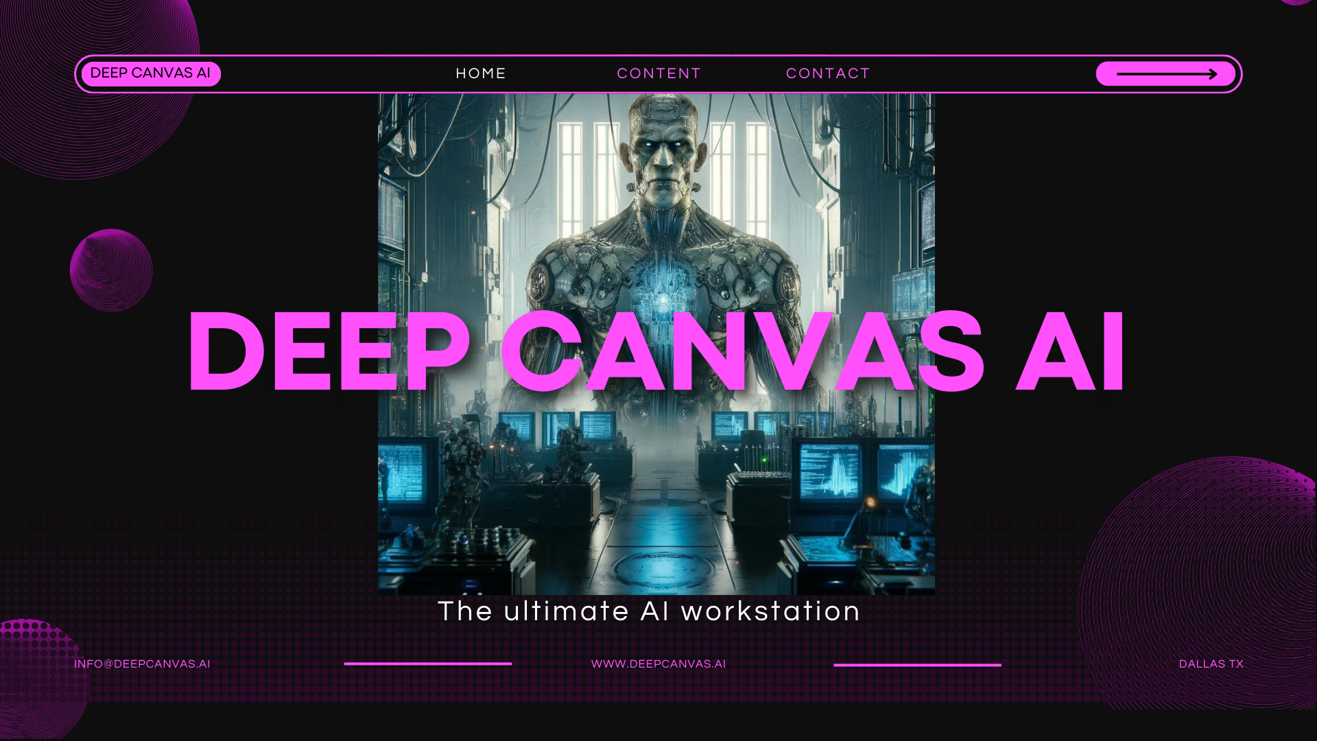 DEEP CANVAS AI Workstation